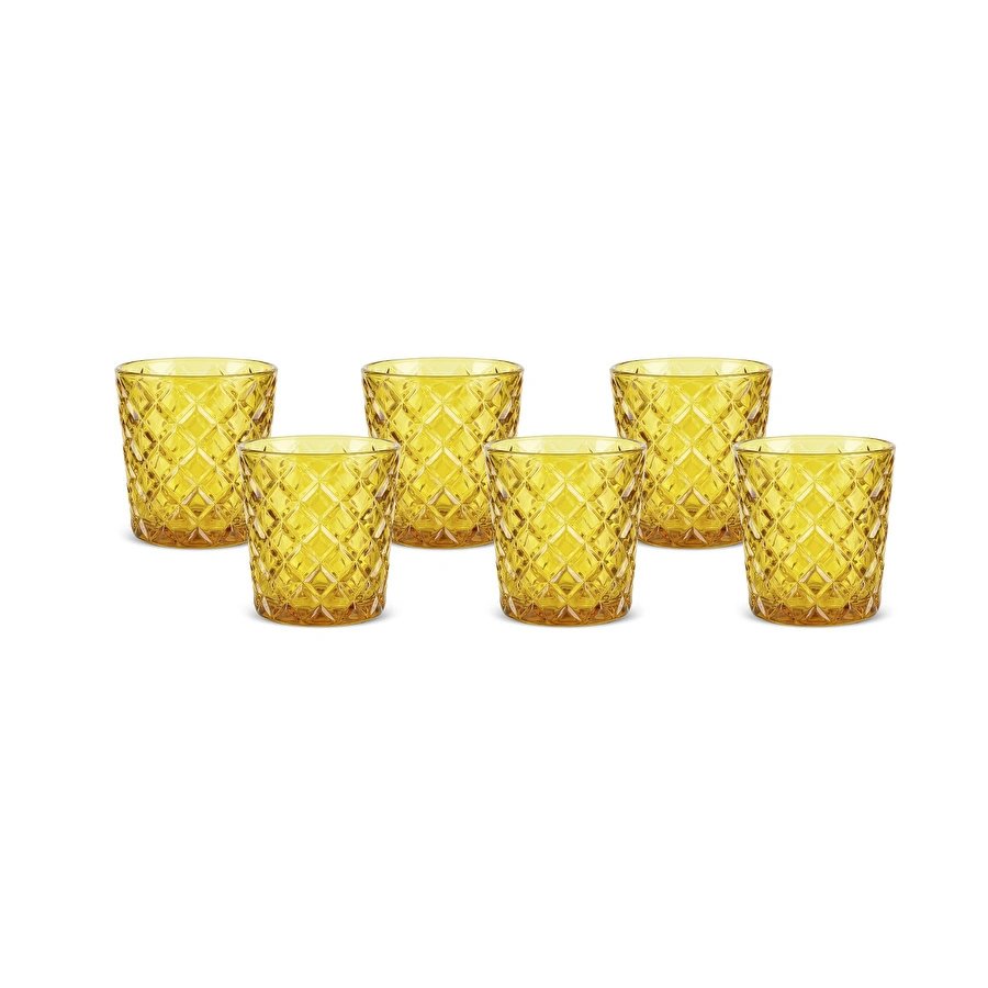 Karaca Vetna 6'lı Kahve Yanı Bardağı Amber 100 ml