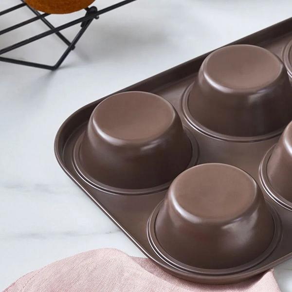 Karaca Mocca 6'lı Muffin Kalıbı