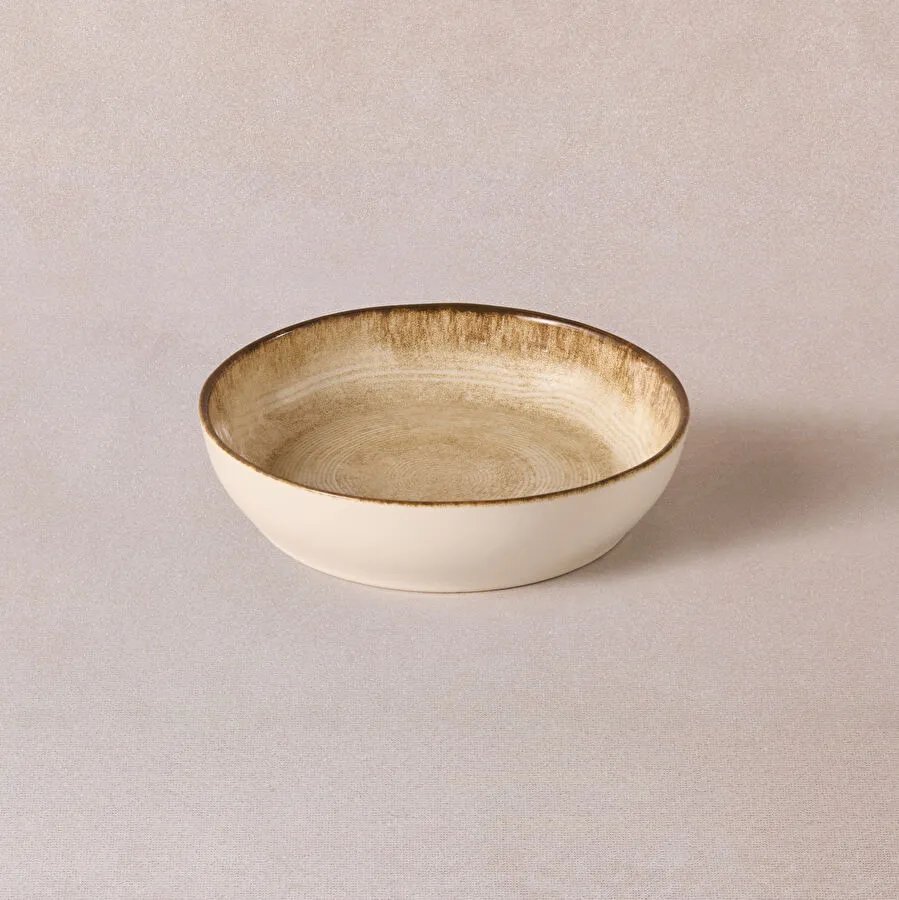 Karaca Ephesus Yemek Tabağı 20 Cm Bej