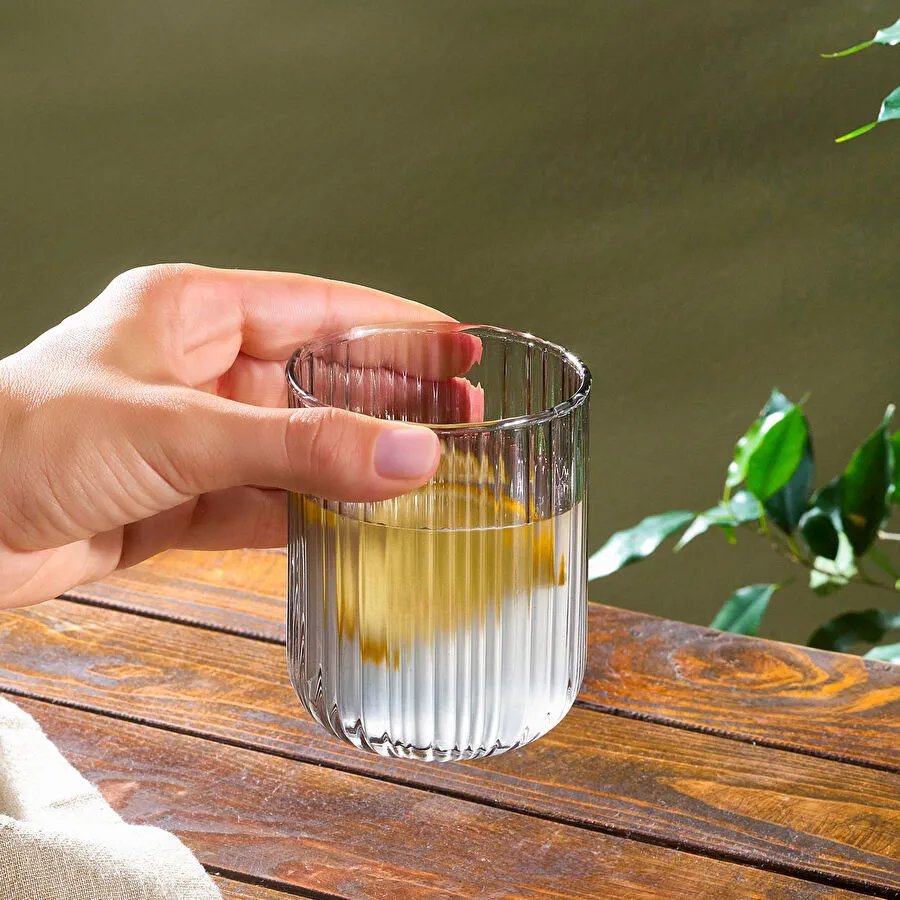 Karaca Zenith Su Bardağı 250 Ml Gri