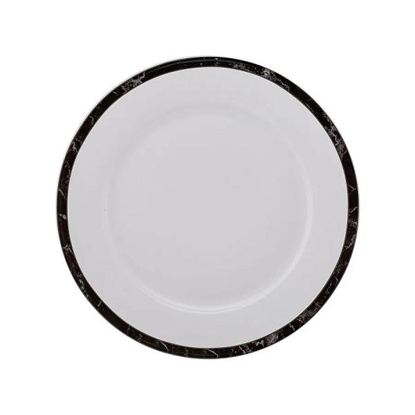 Karaca Damalı Çizgi Porselen Servis Tabağı 27 cm