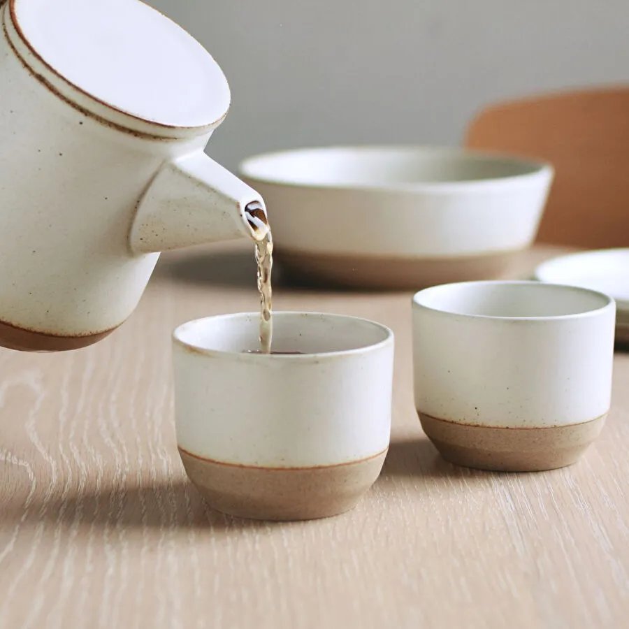 Kinto Ceramic Lab Bardak 180 ml Beyaz