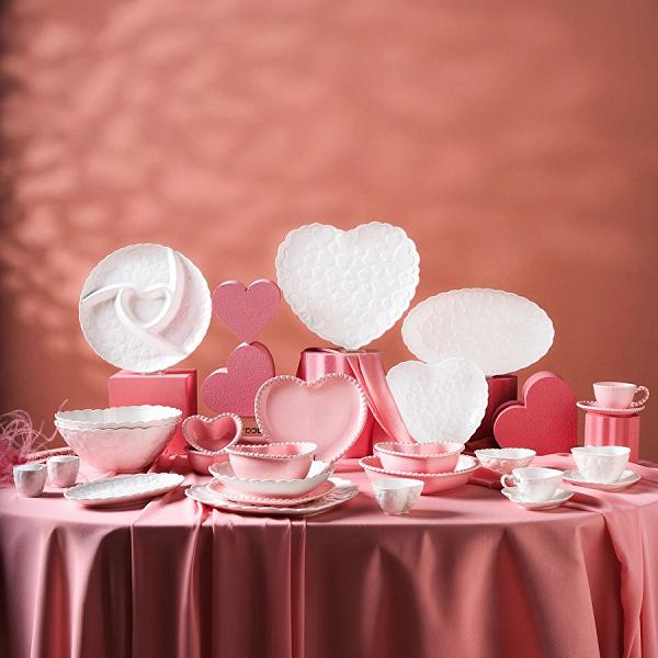 Karaca Pink Love Pasta Tabağı Pembe 21 cm