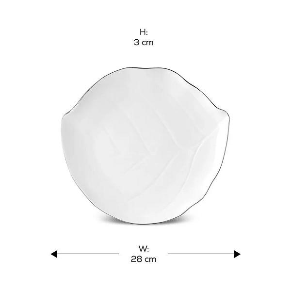 Karaca X Müge Anlı Servis Tabağı 27 Cm Gold