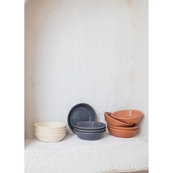 The Mia Noon Çerezlik 4lü Set Krem 10 Cm