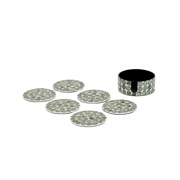 Karaca Home Katie Sedef Bardak Altlığı 6'lı 10x10 cm
