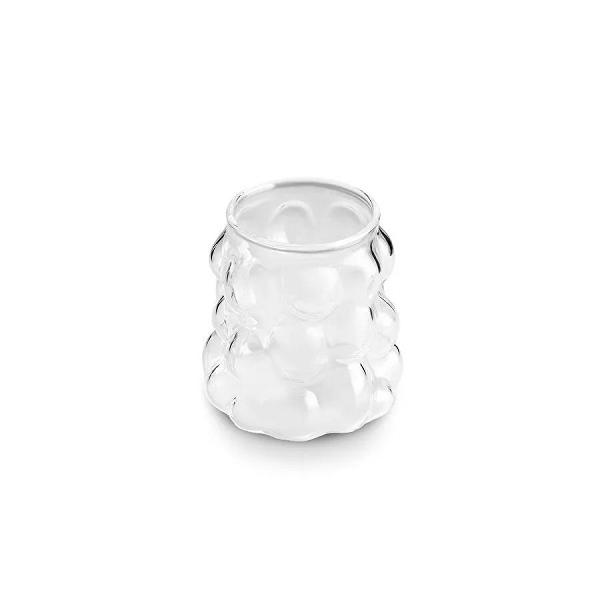 Karaca Bubble 6'lı Kahve Yanı Bardağı Şeffaf 90 ml