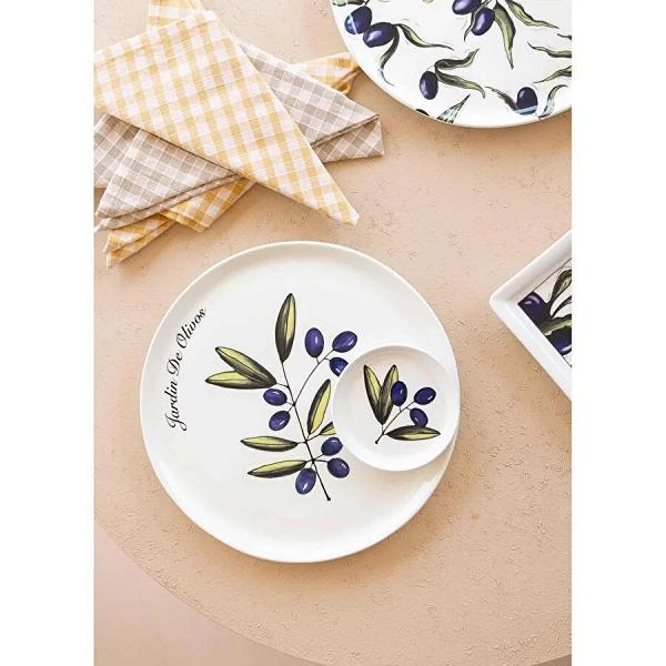 The Mia Olivos Servis Tabağı 30 Cm Ovs0005
