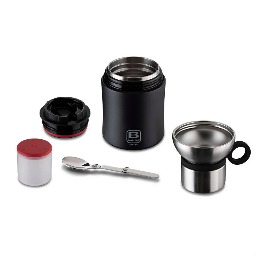 Bugatti Pas Cel Yemek Termosu 500ml Antrasit