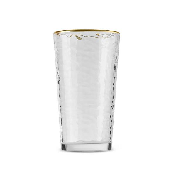Karaca Akroma Transparent Meşrubat Bardağı 590 Ml Gold
