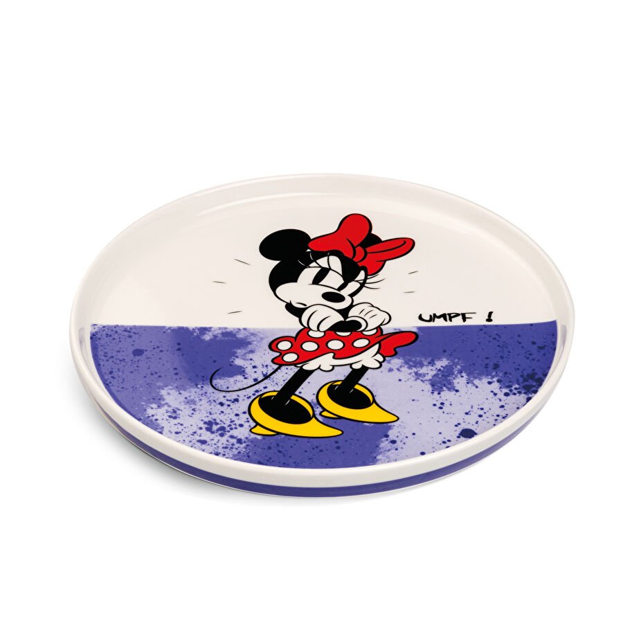Egan Italy Mickey Mouse I AM Tatlı Tabağı – Mor