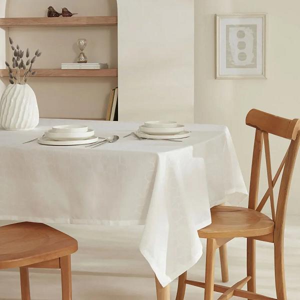 Karaca Home Pebble Masa Örtüsü Beyaz