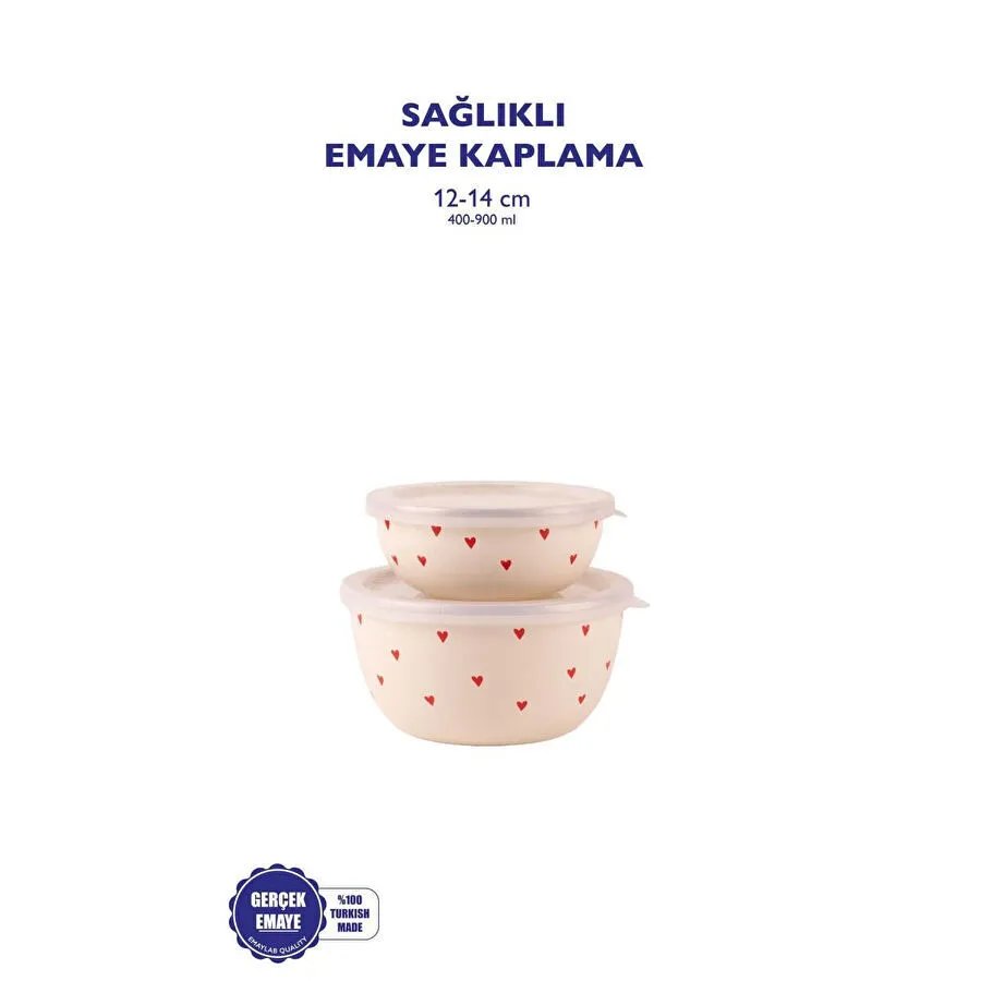 Emaylab Cupid 12-14 Cm Kase Seti (ocaklarda Kullanılabilir/yemek Taşımak İçin Uygun)