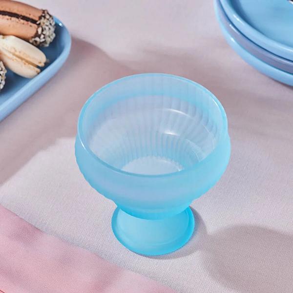Karaca Abant Cam Dondurmalık Mavi 10,5 cm
