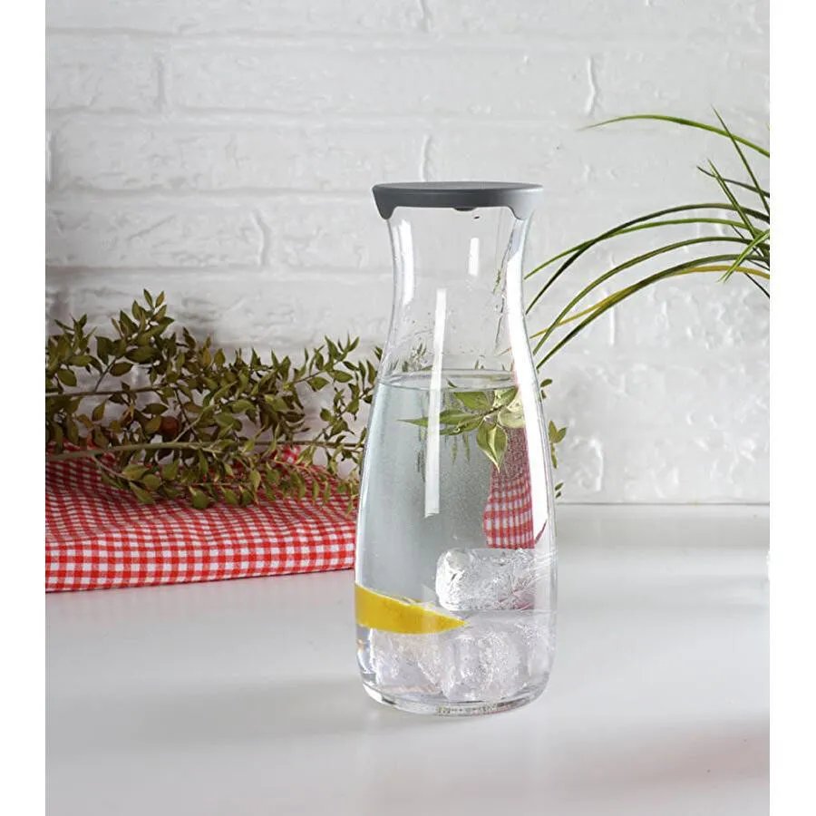 Paşabahçe 43813 Amphora Gri Kapaklı Karaf Sürahi 1000 Cc