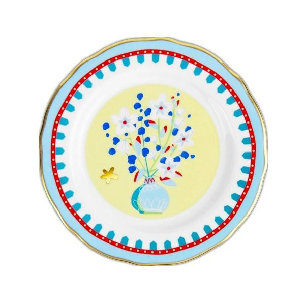 Baci Milano Mamma Mia Vazo Desenli Pasta Tabağı 16 cm