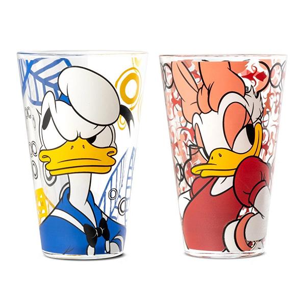 Egan Italy Disney F&E Donald Duck Lisanslı 2’li Cam Bardak Seti