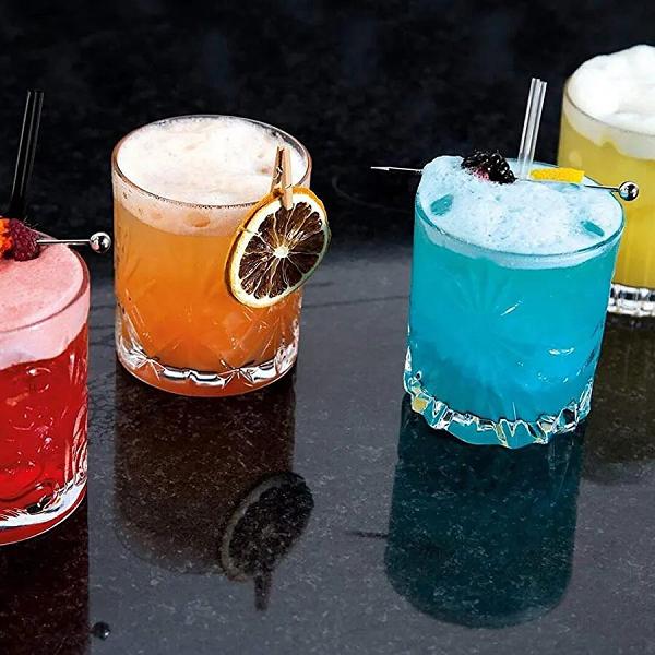 RCR Mixology Yüksek Kalite Cam 4'Lü Bardak Takımı