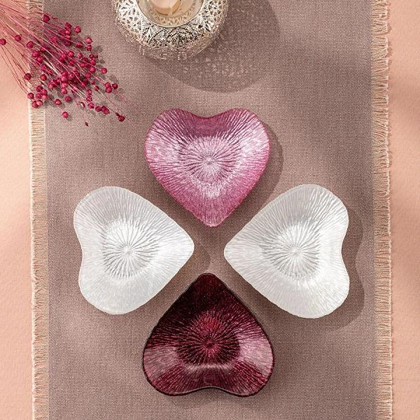 Emsan Amore 4 Parça Cam Kase 16 cm