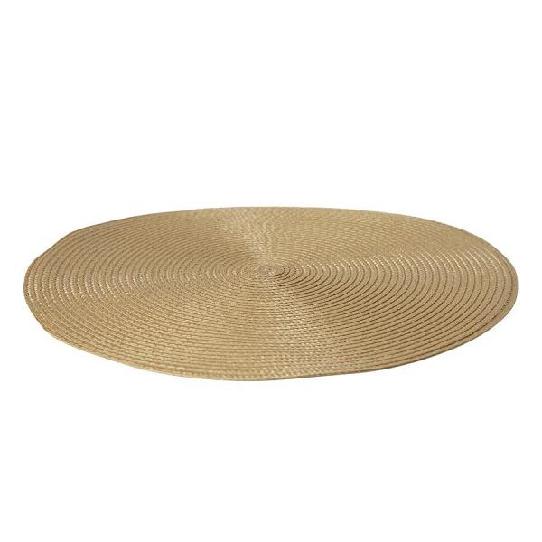 Mudo Home Monomat Yuvarlak Ameri̇kan Servi̇si̇ 38 Cm Hardal