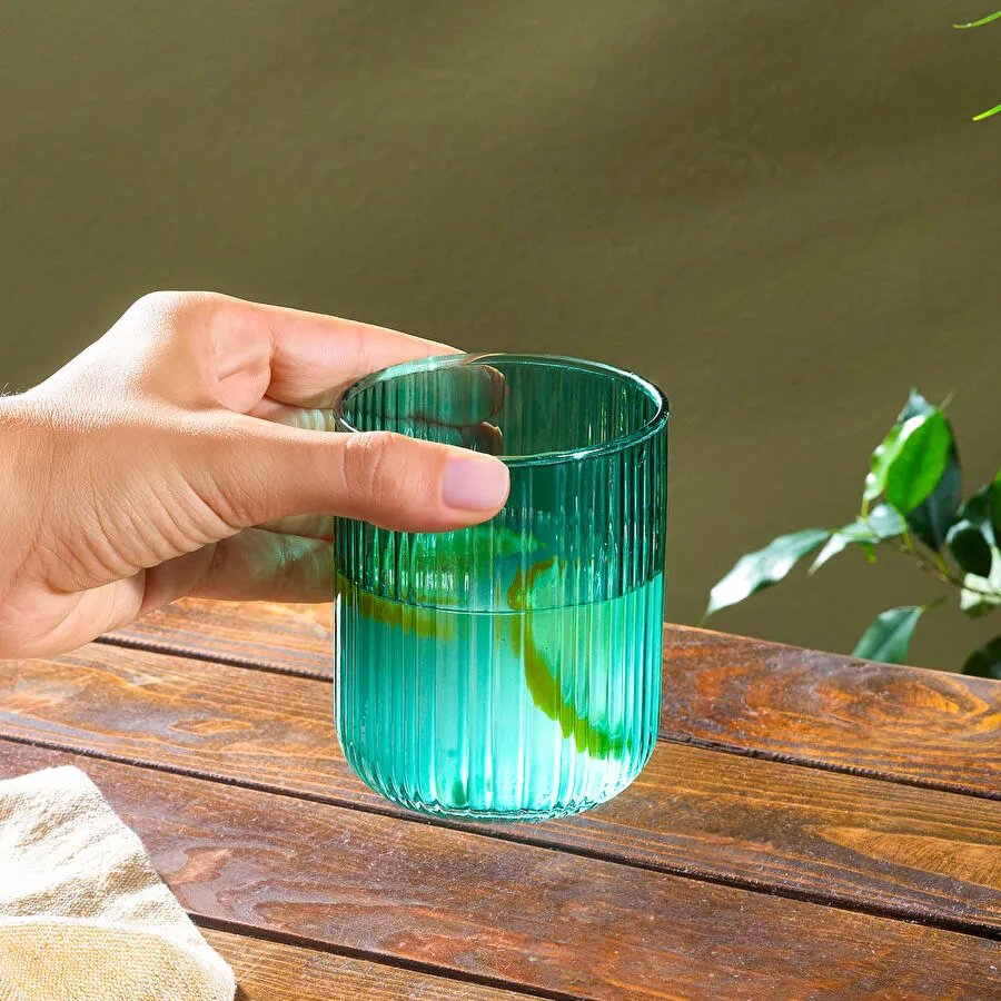 Karaca Zenith Su Bardağı 250 Ml Yeşil