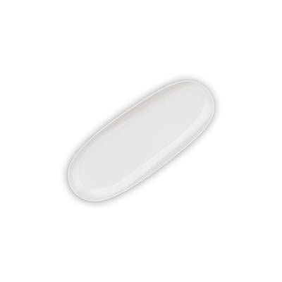 Schafer Nice 1 Parça Uzun Oval Servis Tabağı 28 Cm-Beyaz