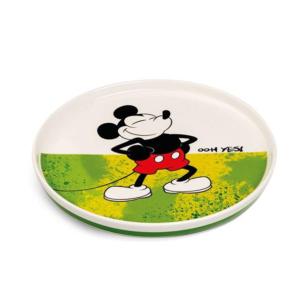 Egan Italy Mickey Mouse Tatlı Tabağı Yeşil