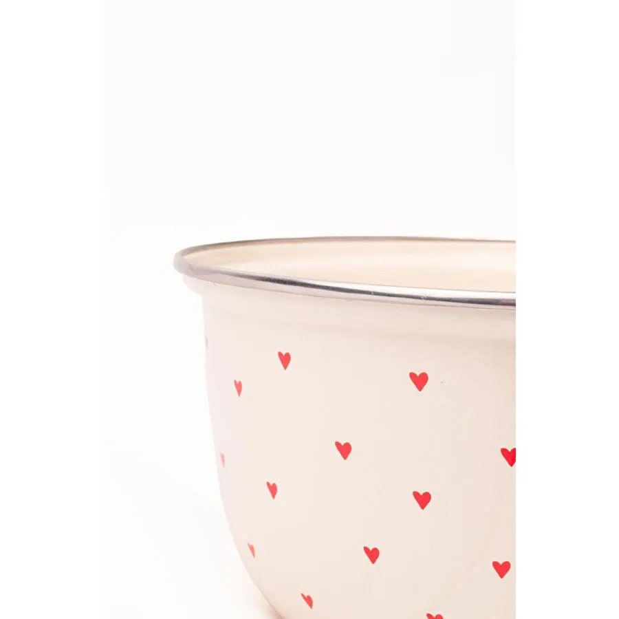 Emaylab Cupid Emaye Karıştırma Ve Salata Kabı 24cm 4 Litre (ocağa Da Koyulabi̇li̇r)