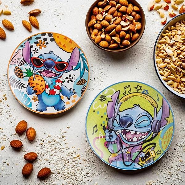 Egan Italy Stitch 2li Tatlı Tabağı Yeşil