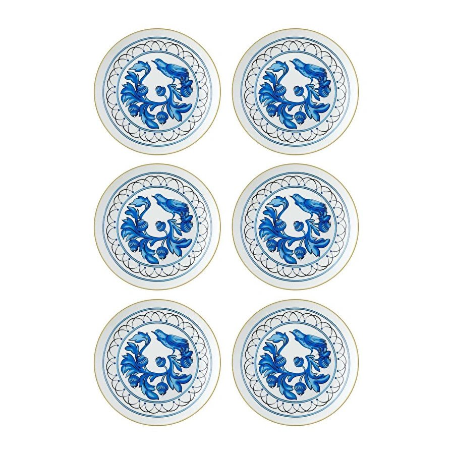 The Mia Azul Pasta Tabağı 6 Kişilik