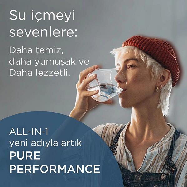 BRITA MAXTRA PRO Pure Performance Yedek Su Arıtma Filtresi, 4'lü