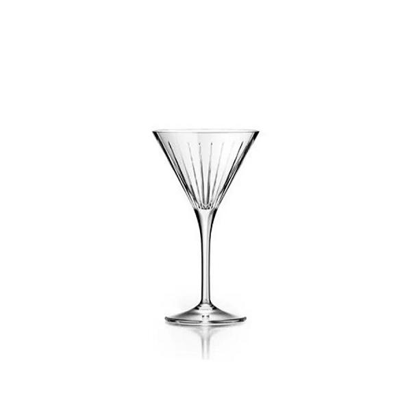 RCR Timeless Yüksek Kalite Cam 6'lı Martini Bardağı 210 ml