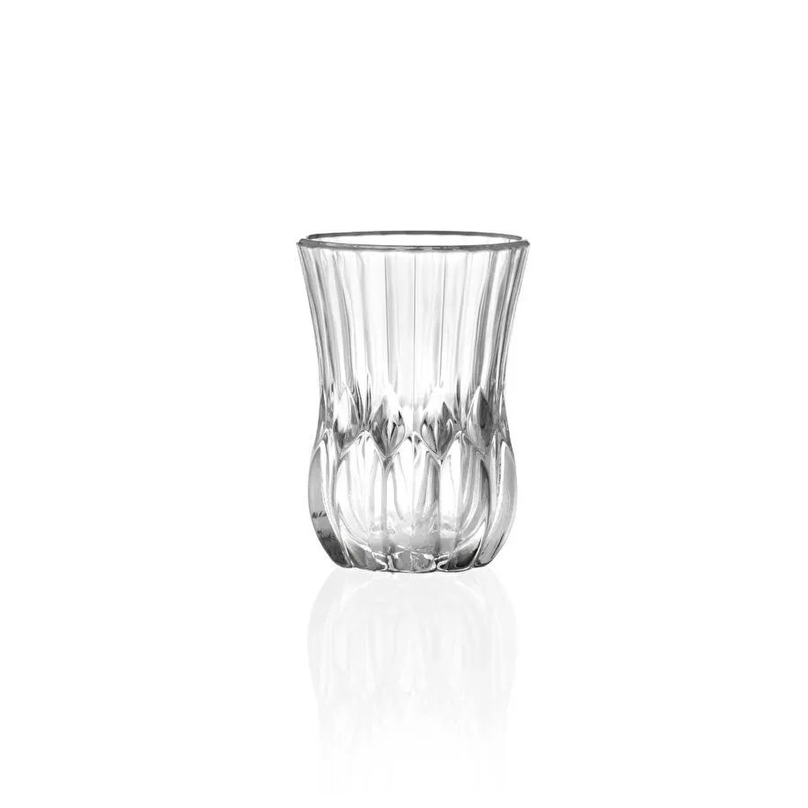 RCR Adagio Yüksek Kalite Cam 6'lı Çay Bardağı 140 ml