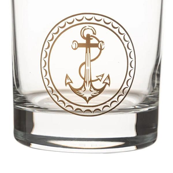Mudo Home Anchor Vi̇ski̇ Bardaği Gold 300 Ml