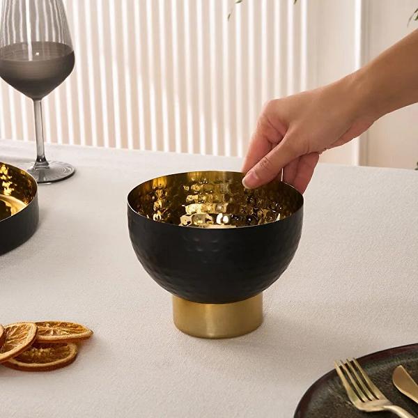 Karaca Home Arven Dekoratif Ayaklı Kase 15 cm