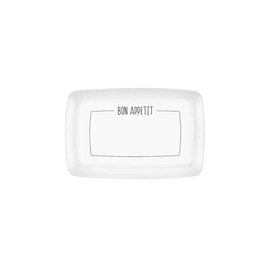 The Mia Daily Tunes Dikdörtgen Servis - 34x25cm Dly007