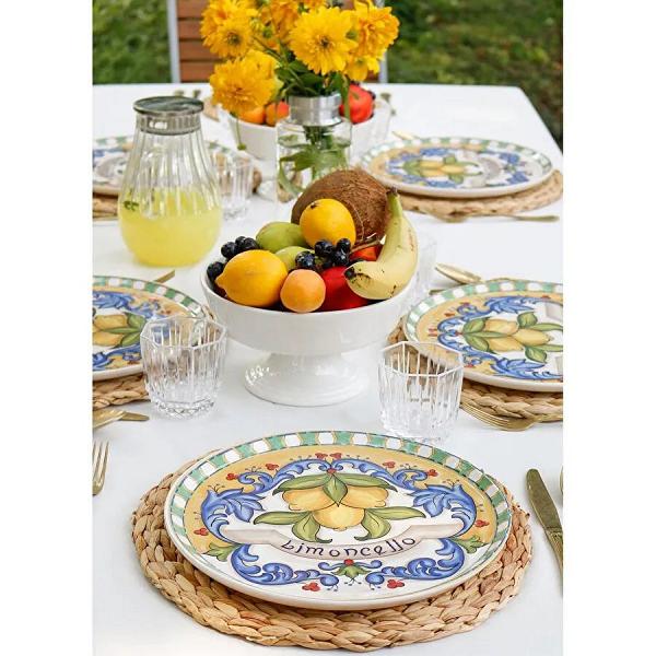 The Mia Limoncello Servis Tabağı 30 Cm 6 Kişilik