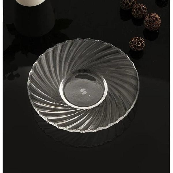 Paşabahçe El İmalatı Crystallin Circle Çay Tabağı 24391