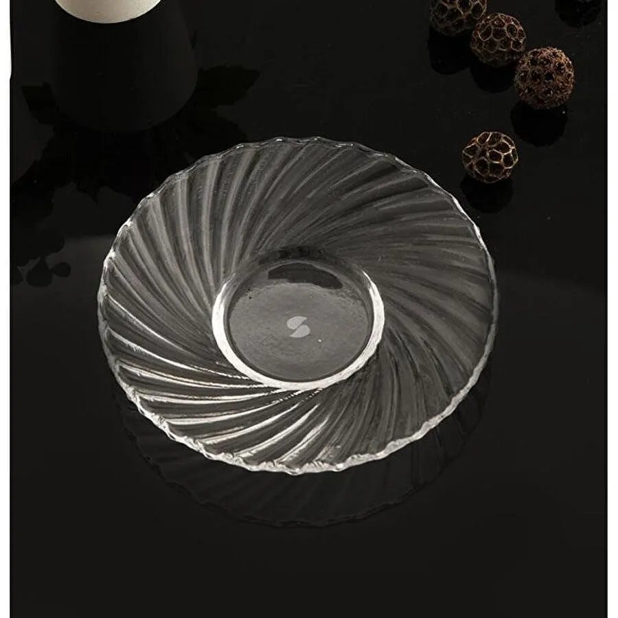 Paşabahçe El İmalatı Crystallin Circle Çay Tabağı 24391