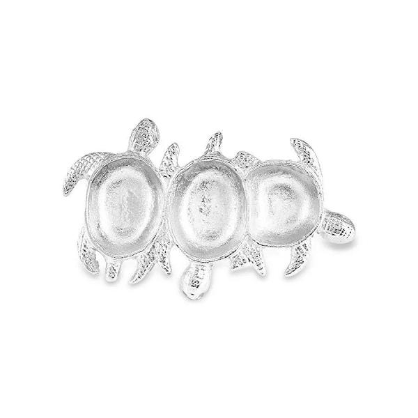 Karaca Home Marin Turtle 3lü Çerezlik 19x33 cm