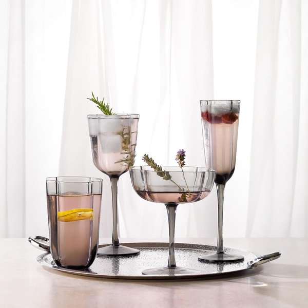 Schafer Ruth 6 lı Ayaklı Kase 330 Ml-Antrasit01
