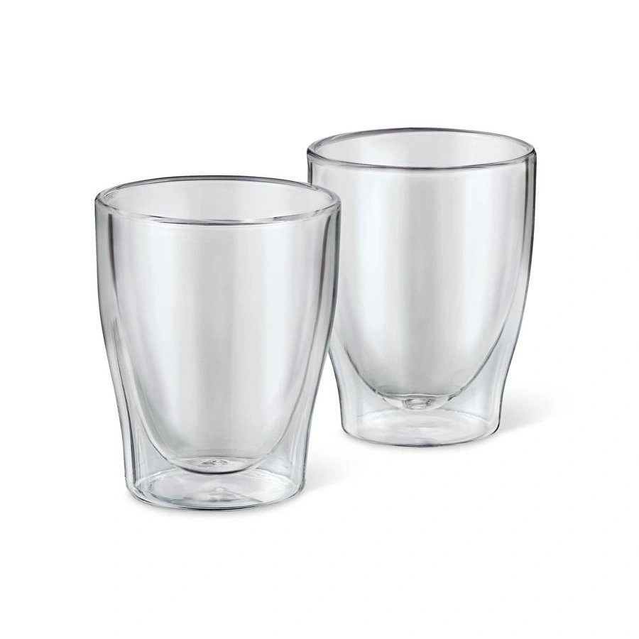 Tchibo Çift Cidarlı Cafe Crema Bardağı, 2'li