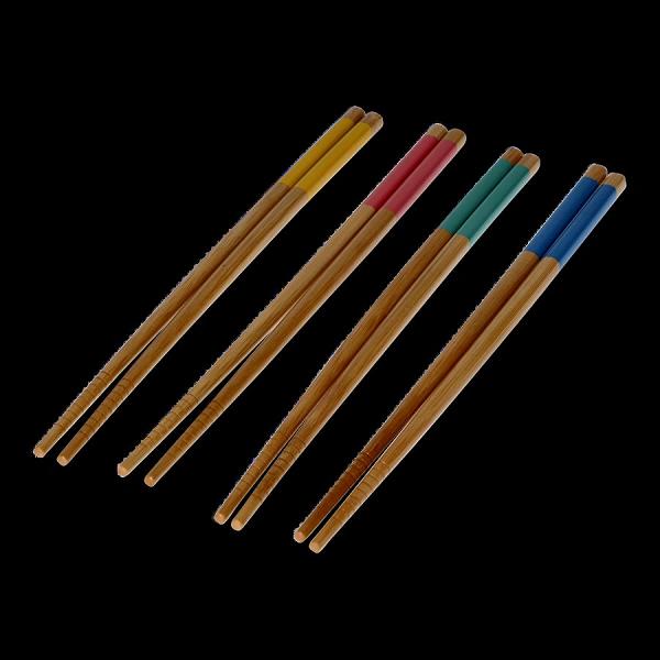 Flying Tiger Copenhagen 4'lü Çok Renkli Bambu Chopstick Seti