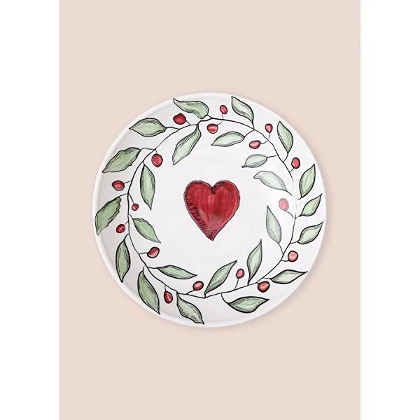 The Mia Luv Yemek Tabağı 6lı Set 20 Cm