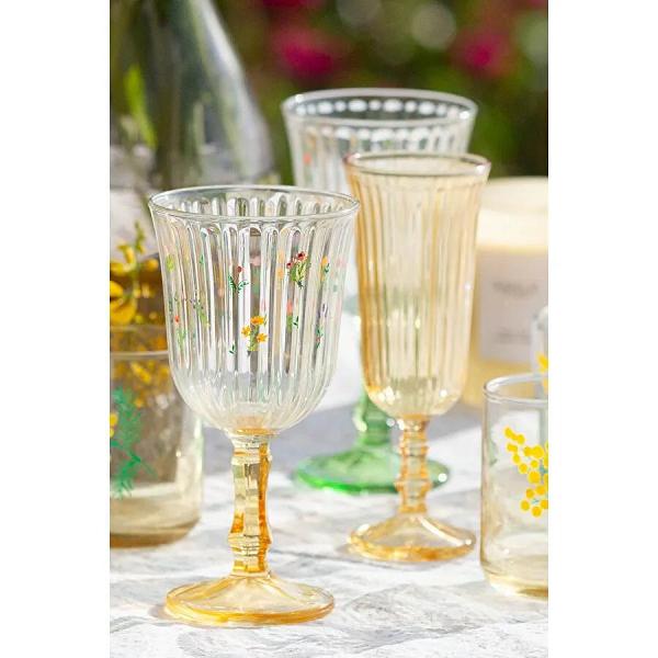 Rakle Botanical 4'lü Su Kadehi Seti 240 Cc