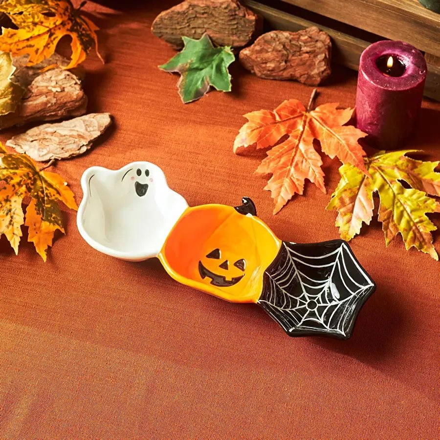 Karaca Halloween Bölmeli Çerezlik 30 cm