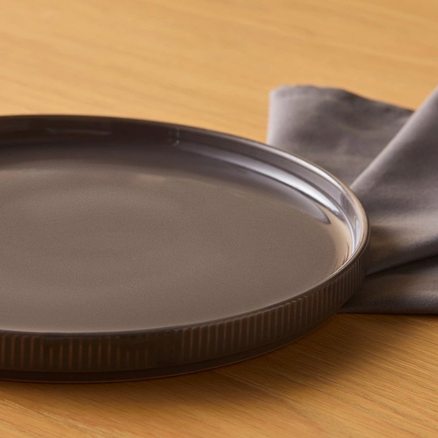 Karaca Massimo Pasta Tabağı Antrasit  21 cm
