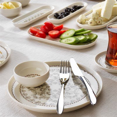 Schafer Evelynn Kahvaltı Takımı 32 Parça-Siyah01