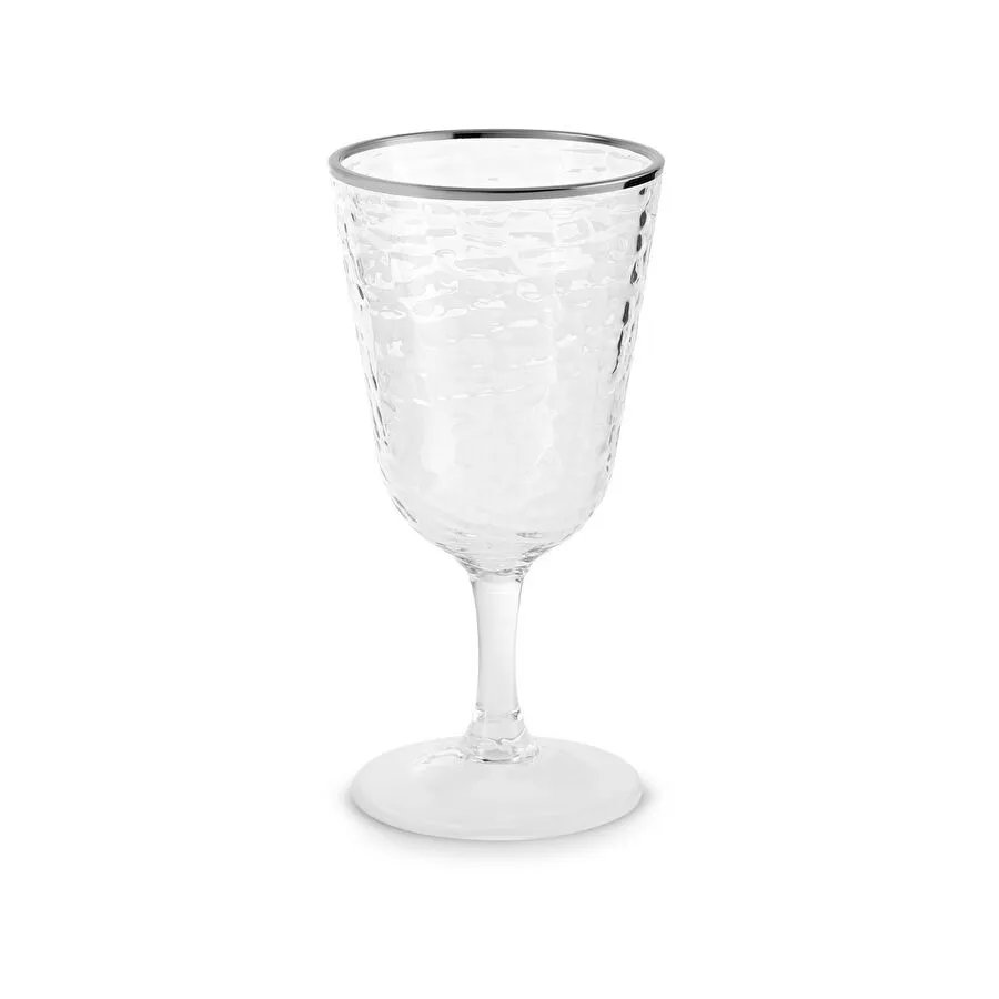 Karaca Akroma Transparent Kadeh 360 Ml Platin
