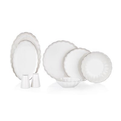 Schafer Evelynn Yemek Takımı 29 Parça-Platin